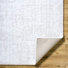 Livabliss Sacramento Shag SCS-2302 White Area Rug Pile