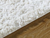 Livabliss Sacramento Shag SCS-2302 White Area Rug Detail