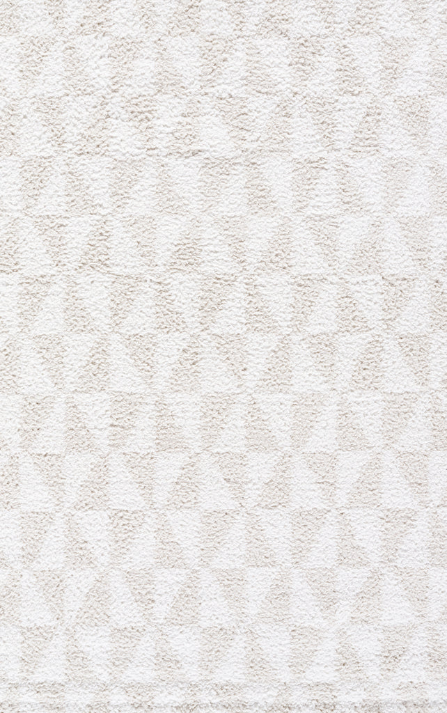 Livabliss Sacramento Shag SCS-2303 White Area Rug main image