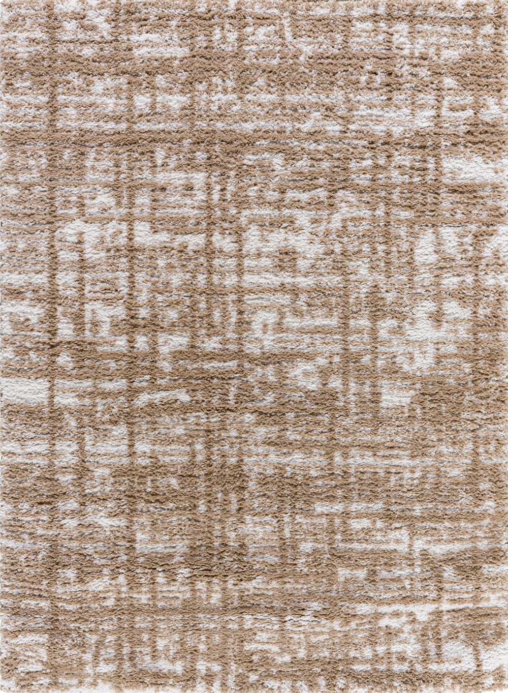 Livabliss Sacramento Shag SCS-2305 White Area Rug