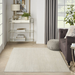 Nourison Santa Cruz SCZ01 Ivory Grey Area Rug Lifestyle Image
