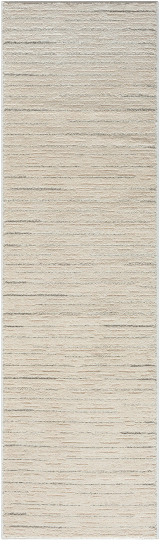 Nourison Santa Cruz SCZ01 Ivory Grey Area Rug Runner Image