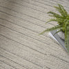 Nourison Santa Cruz SCZ02 Ivory Grey Area Rug Corner Image