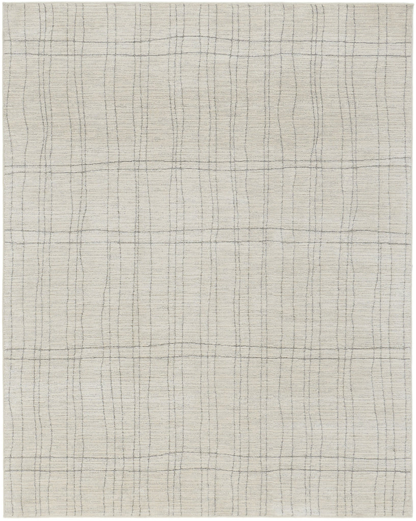Nourison Santa Cruz SCZ03 Ivory Grey Area Rug main image