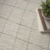 Nourison Santa Cruz SCZ04 Ivory Grey Area Rug Corner Image