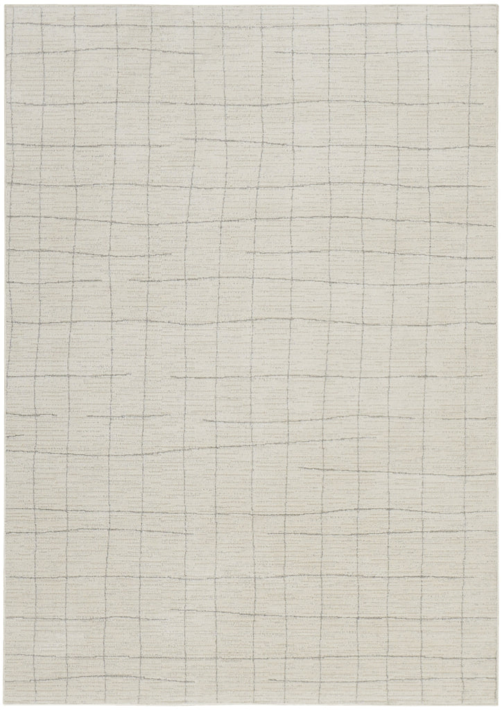 Nourison Santa Cruz SCZ04 Ivory Grey Area Rug main image