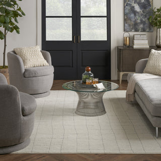 Nourison Santa Cruz SCZ04 Ivory Grey Area Rug Lifestyle Image