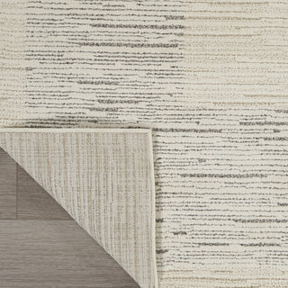 Nourison Santa Cruz SCZ05 Ivory Grey Area Rug Backing