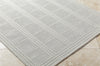 Livabliss Sandra SDR-2301 Light Silver Area Rug Corner Shot