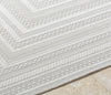 Livabliss Sandra SDR-2305 Light Silver Area Rug Detail
