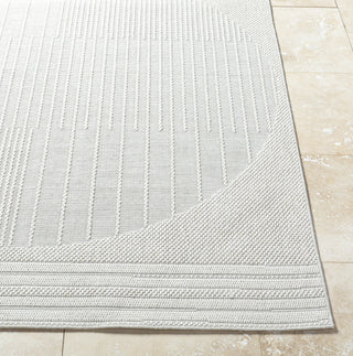 Livabliss Sandra SDR-2309 Light Silver Area Rug Angle