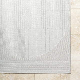 Livabliss Sandra SDR-2309 Light Silver Area Rug Detail Image