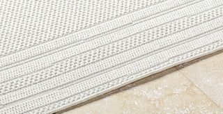 Livabliss Sandra SDR-2309 Light Silver Area Rug Detail