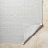 Livabliss Sandra SDR-2311 Light Silver Area Rug Pile