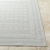 Livabliss Sandra SDR-2311 Light Silver Area Rug Angle
