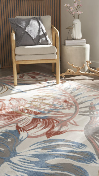 Nourison Seaside SDS01 Ivory/Grey Area Rug by Home Room Scene 3