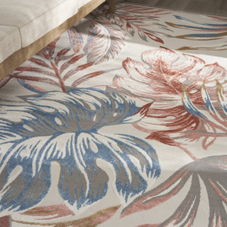 Nourison Seaside SDS01 Ivory/Grey Area Rug by Home Texture