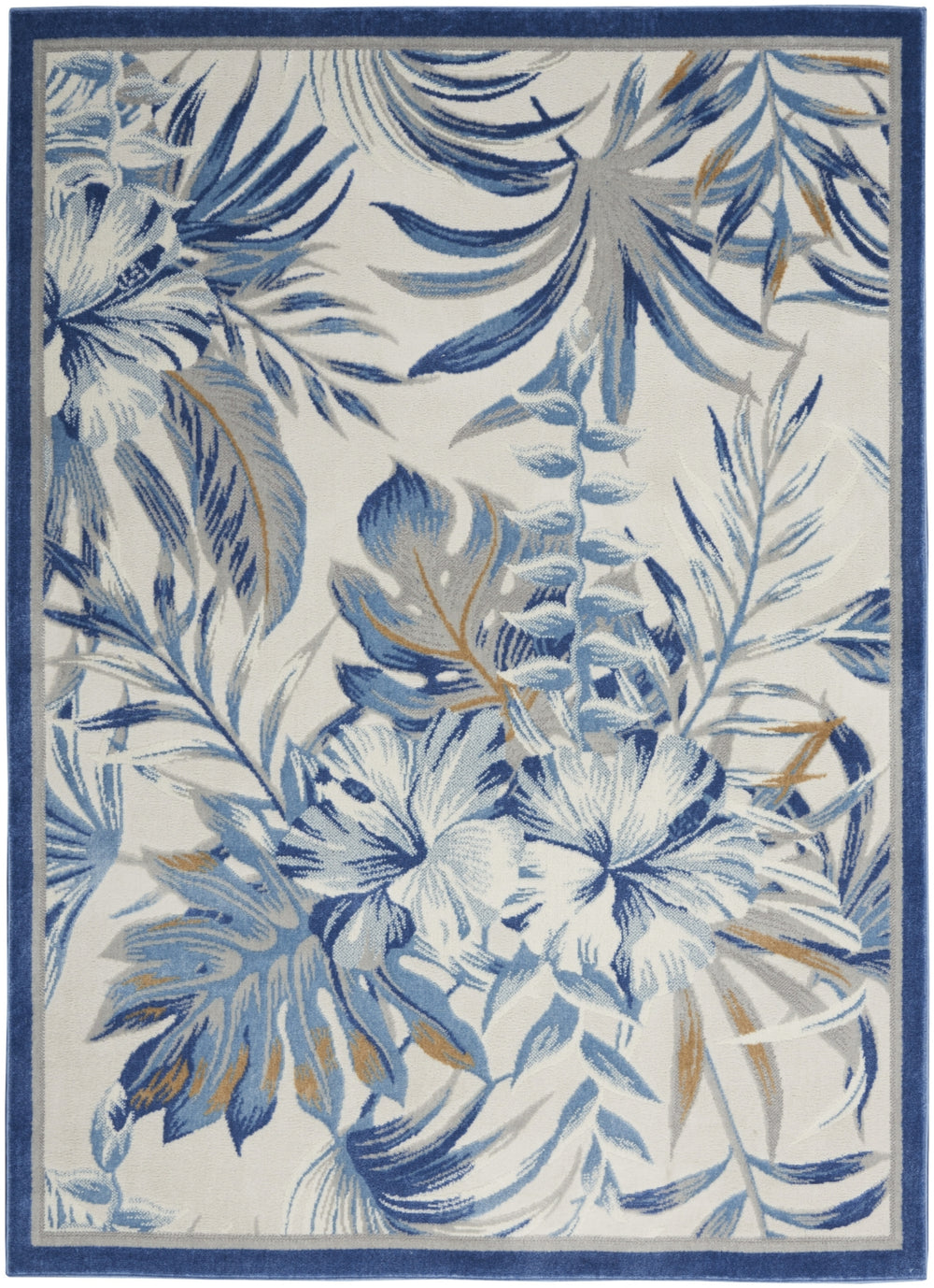 Nourison Grid-Loc GRD21 Ivory Area Rug