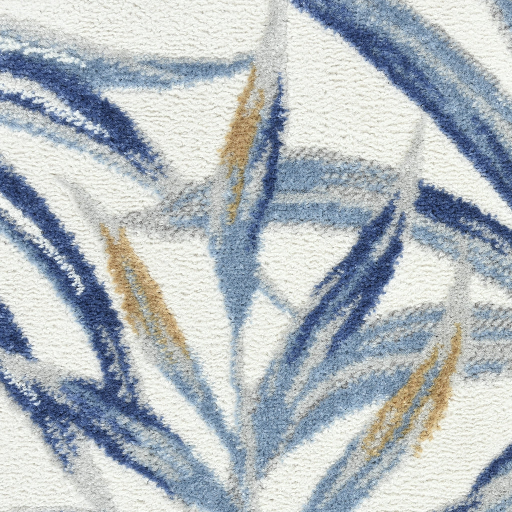 Nourison Seaside SDS02 Ivory Area Rug by Home Swatch Image