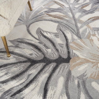 Nourison Seaside SDS02 Ivory/Grey Area Rug by Home Close Up
