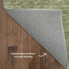 Dalyn Soft Essentials SE1 Aloe Machine Washable Area Rug Backing Image
