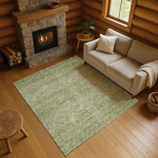 Dalyn Soft Essentials SE1 Aloe Machine Washable Area Rug Lifestyle Image Feature