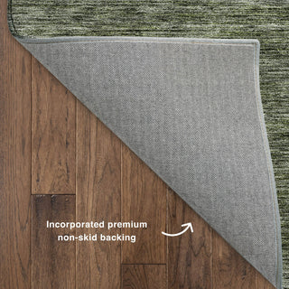Dalyn Soft Essentials SE1 Basil Machine Washable Area Rug Backing Image