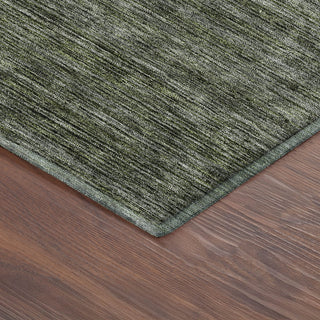 Dalyn Soft Essentials SE1 Basil Machine Washable Area Rug Corner Image