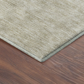 Dalyn Soft Essentials SE1 Beige Machine Washable Area Rug Corner Image