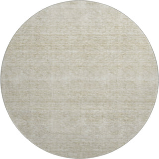 Dalyn Soft Essentials SE1 Beige Machine Washable Area Rug Round Main Image
