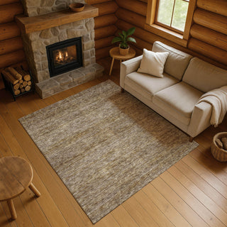 Dalyn Soft Essentials SE1 Brown Machine Washable Area Rug Lifestyle Image Feature