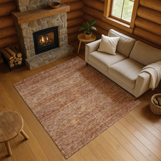 Dalyn Soft Essentials SE1 Copper Machine Washable Area Rug Lifestyle Image Feature
