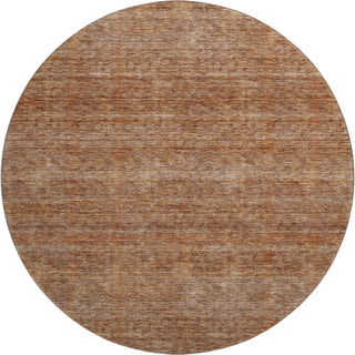 Dalyn Soft Essentials SE1 Copper Machine Washable Area Rug Round Main Image