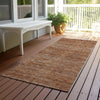 Dalyn Soft Essentials SE1 Copper Machine Washable Area Rug Runner Outdoor Lifestyle Image Feature