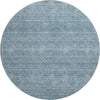 Dalyn Soft Essentials SE1 Denim Machine Washable Area Rug Round Main Image