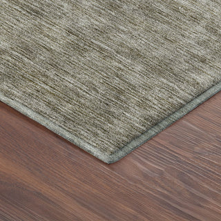 Dalyn Soft Essentials SE1 Flax Machine Washable Area Rug Corner Image