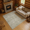 Dalyn Soft Essentials SE1 Flax Machine Washable Area Rug Lifestyle Image Feature