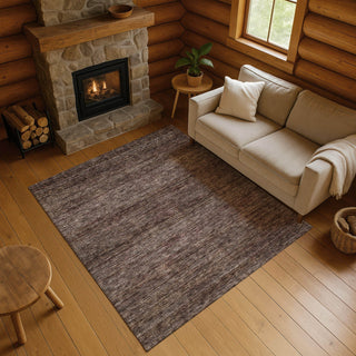 Dalyn Soft Essentials SE1 Fudge Machine Washable Area Rug Lifestyle Image Feature