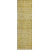 Dalyn Soft Essentials SE1 Gold Machine Washable Area Rug Runner Main Image