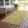 Dalyn Soft Essentials SE1 Gold Machine Washable Area Rug Runner Outdoor Lifestyle Image Feature