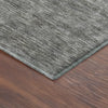Dalyn Soft Essentials SE1 Gray Machine Washable Area Rug Corner Image