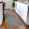 Dalyn Soft Essentials SE1 Gray Machine Washable Area Rug Runner Lifestyle Image Feature