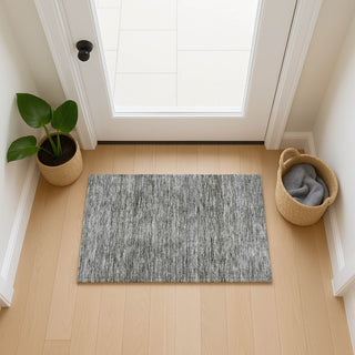 Dalyn Soft Essentials SE1 Gray Machine Washable Area Rug Scatter Lifestyle Image Feature