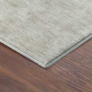 Dalyn Soft Essentials SE1 Ivory Machine Washable Area Rug Corner Image