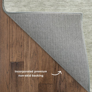 Dalyn Soft Essentials SE1 Linen Machine Washable Area Rug Backing Image