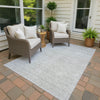 Dalyn Soft Essentials SE1 Linen Machine Washable Area Rug Outdoor Lifestyle Image Feature
