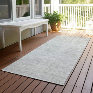 Dalyn Soft Essentials SE1 Linen Machine Washable Area Rug Runner Outdoor Lifestyle Image Feature