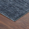 Dalyn Soft Essentials SE1 Navy Machine Washable Area Rug Corner Image