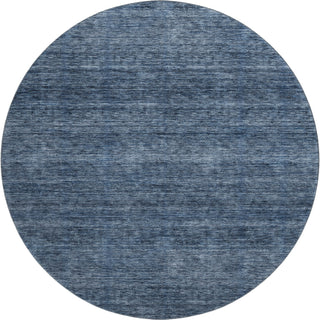Dalyn Soft Essentials SE1 Navy Machine Washable Area Rug Round Main Image