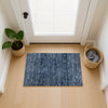 Dalyn Soft Essentials SE1 Navy Machine Washable Area Rug Scatter Lifestyle Image Feature
